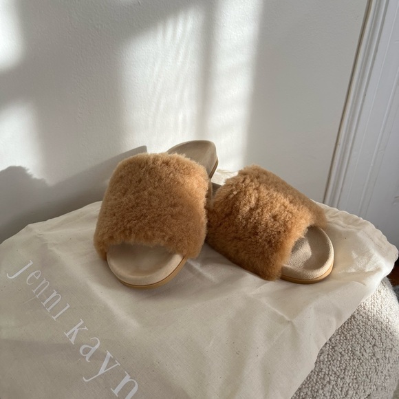Jenni Kayne Shearling Slide BRAND NEW! - Picture 4 of 6